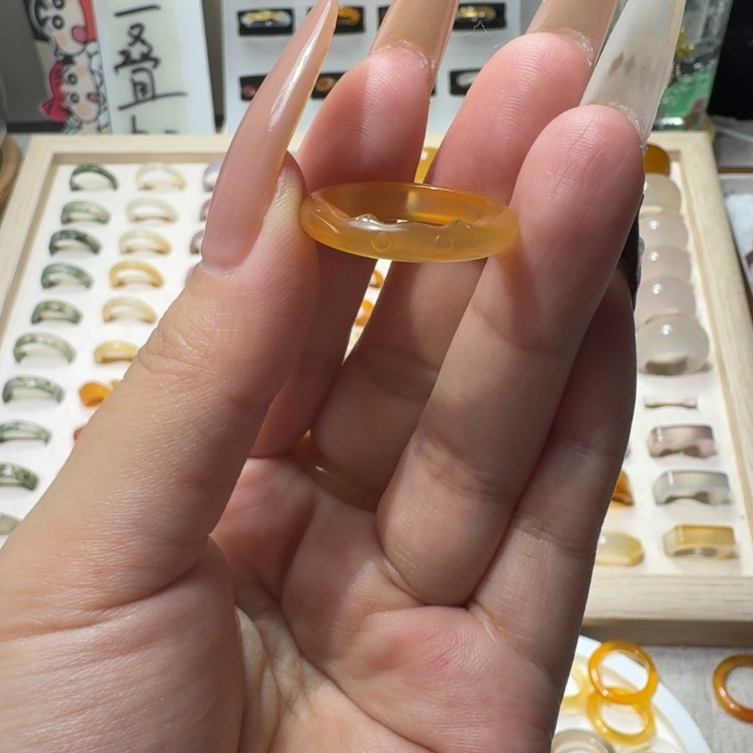 合金戒指玛瑙/玉髓796港16