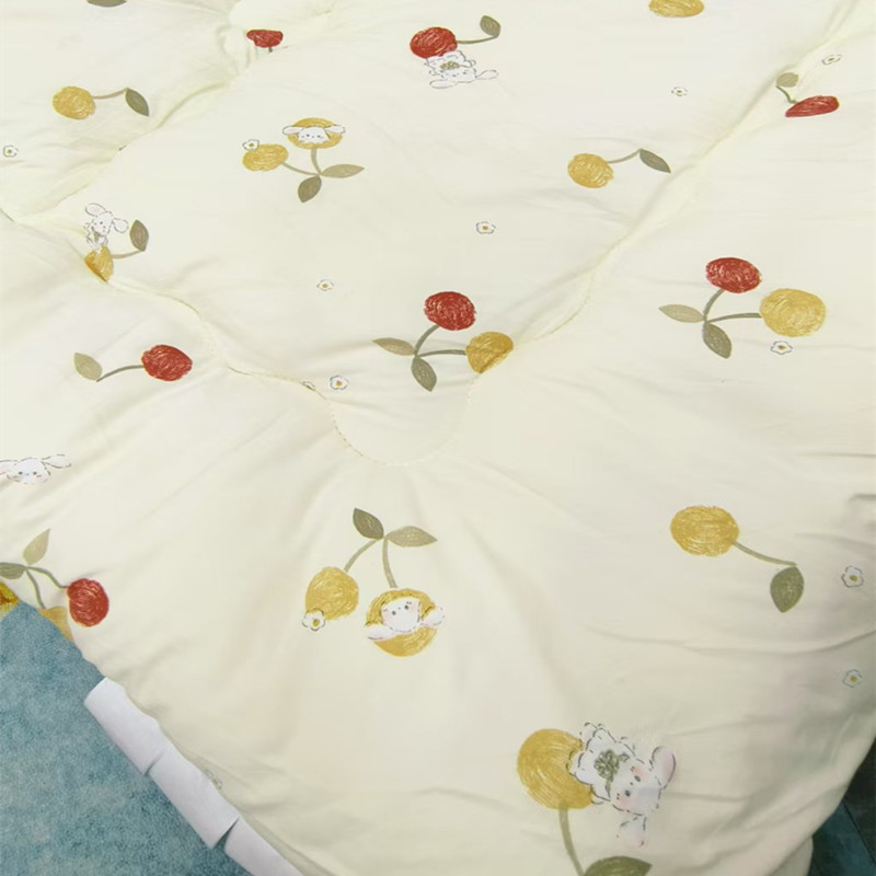 200*230cm10斤牛奶蛋白纤维大豆被 家用大豆被加厚冬被被子简约