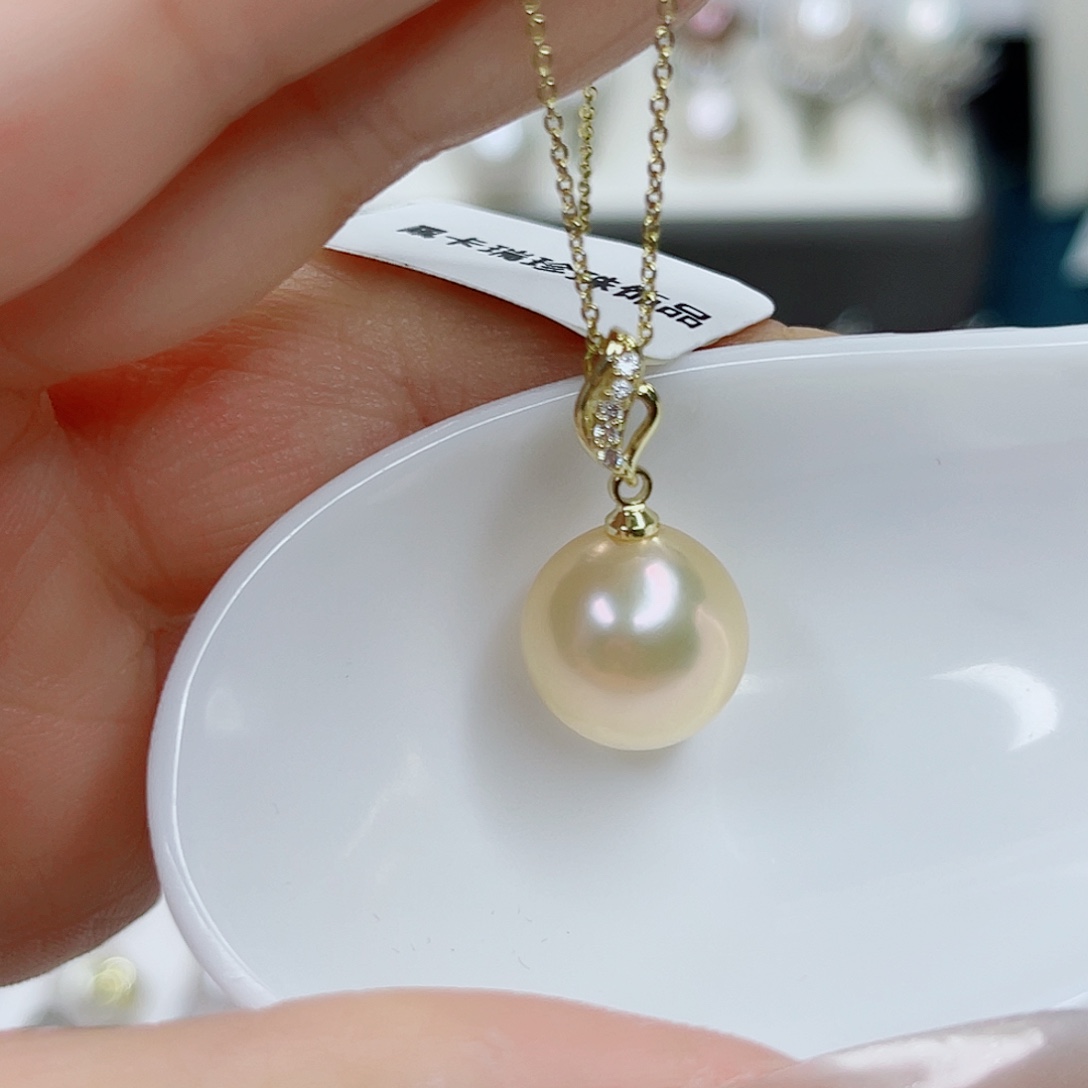 淡水珍珠合金吊坠(赠链)