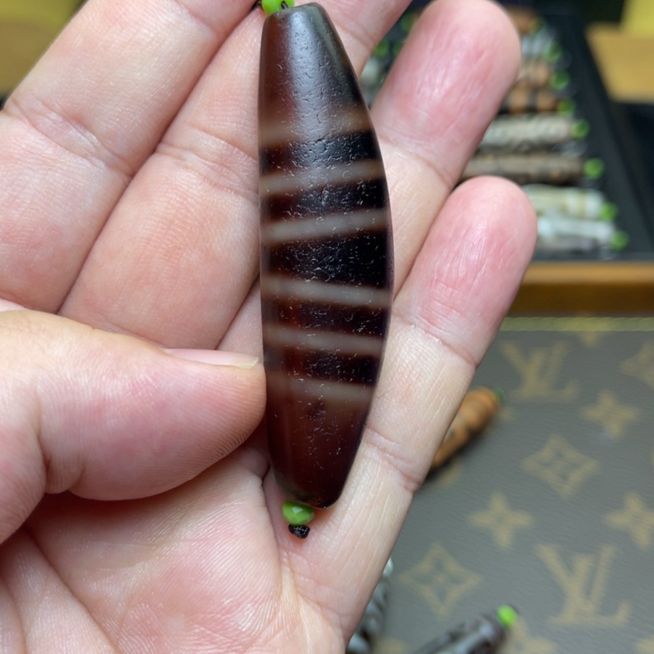 【闪购商品】玛瑙/玉髓珠宝半成品未镶嵌蓝**人