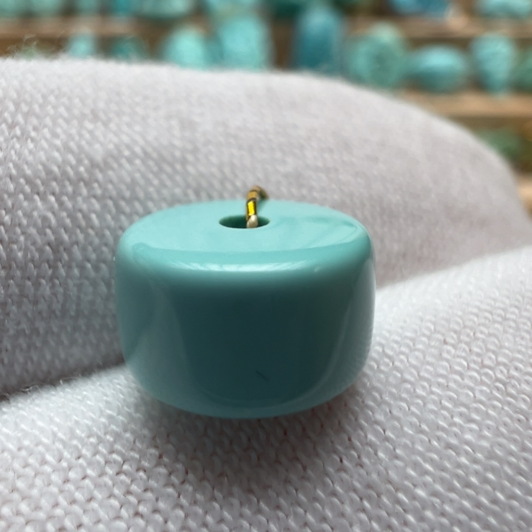 绿松石未镶嵌配饰9.2*5.4