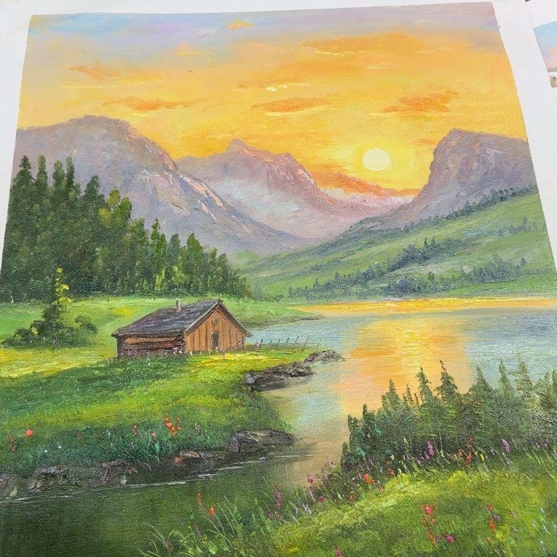 油画优惠活动开始了。