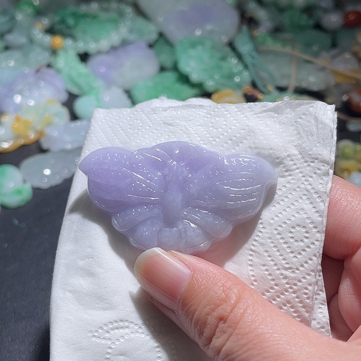 颈饰未镶嵌翡翠天****光天