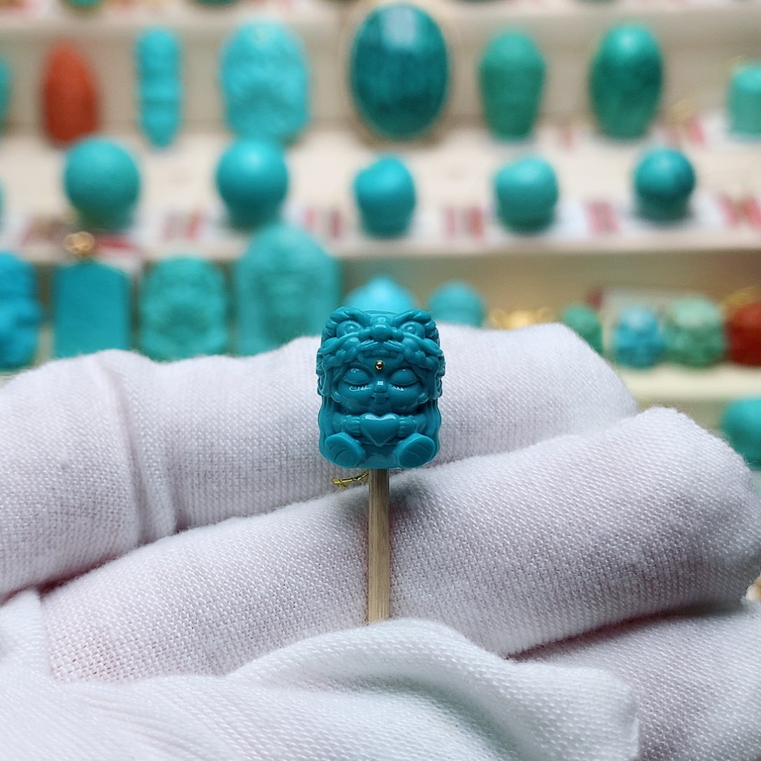 绿松石珠宝奇石未镶嵌