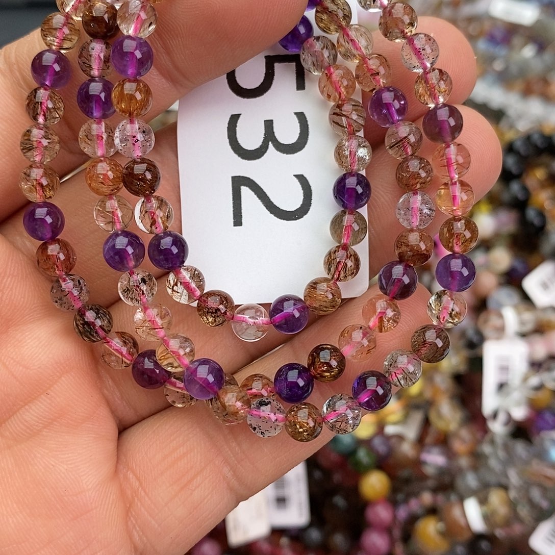 未镶嵌水晶手链手链