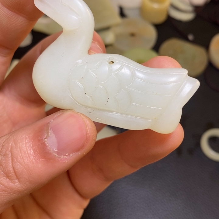 颈饰未镶嵌和田玉