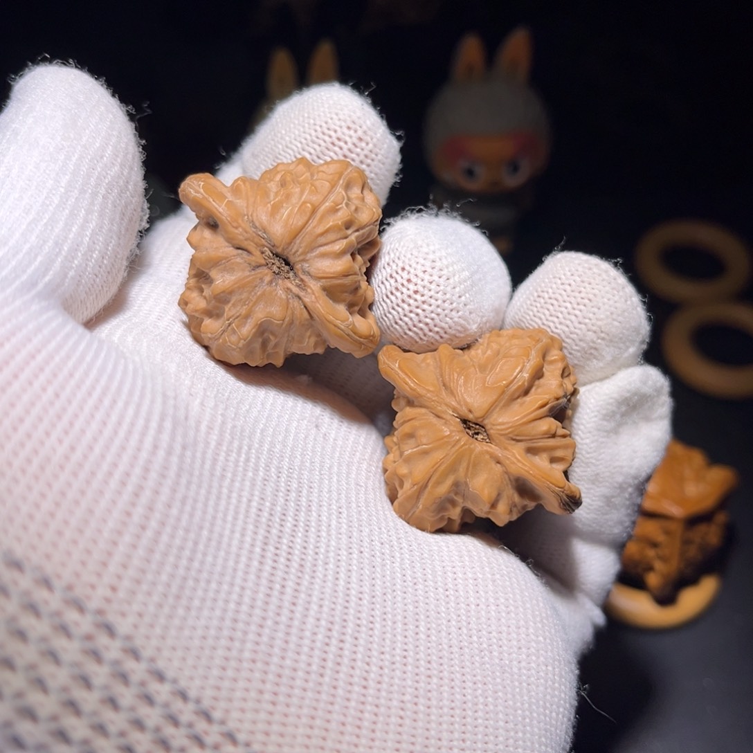 文玩核桃把件35mm全品原树白蛇谷一口价