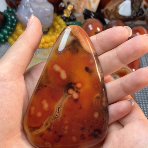 未镶嵌玛瑙/玉髓珠宝奇石