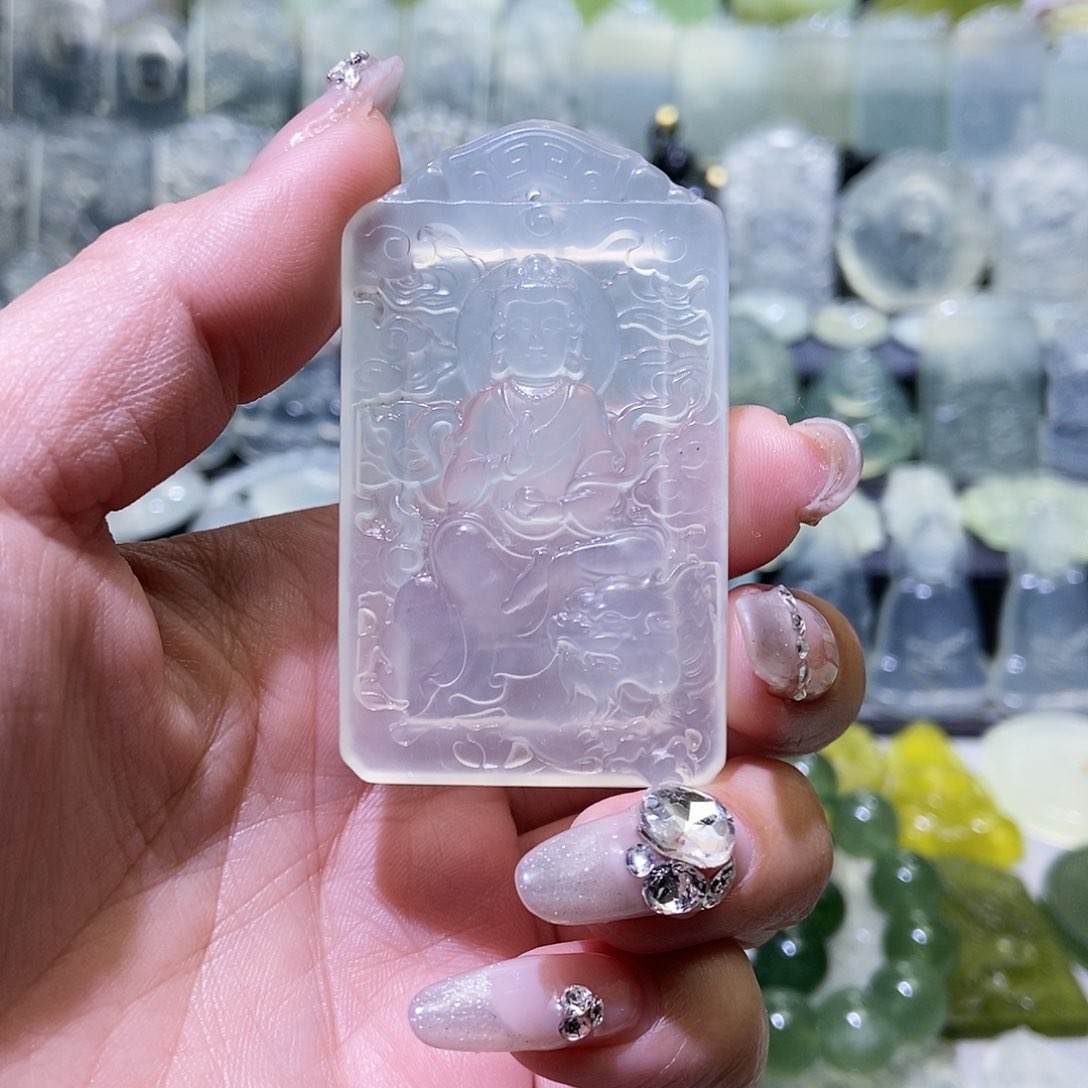 岫玉吊坠未镶嵌吊坠