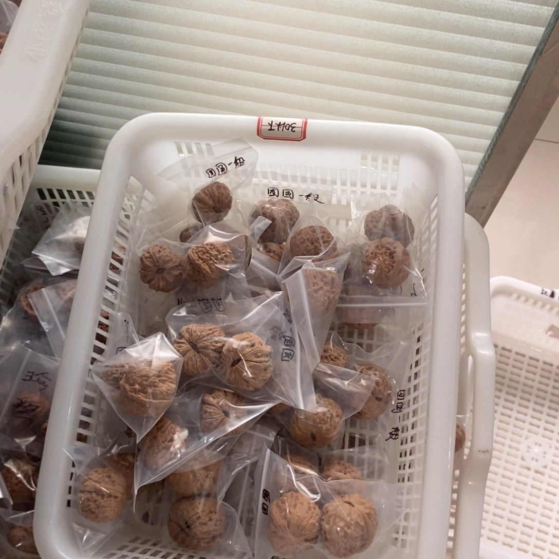 L***L文玩核桃吊坠大团圆