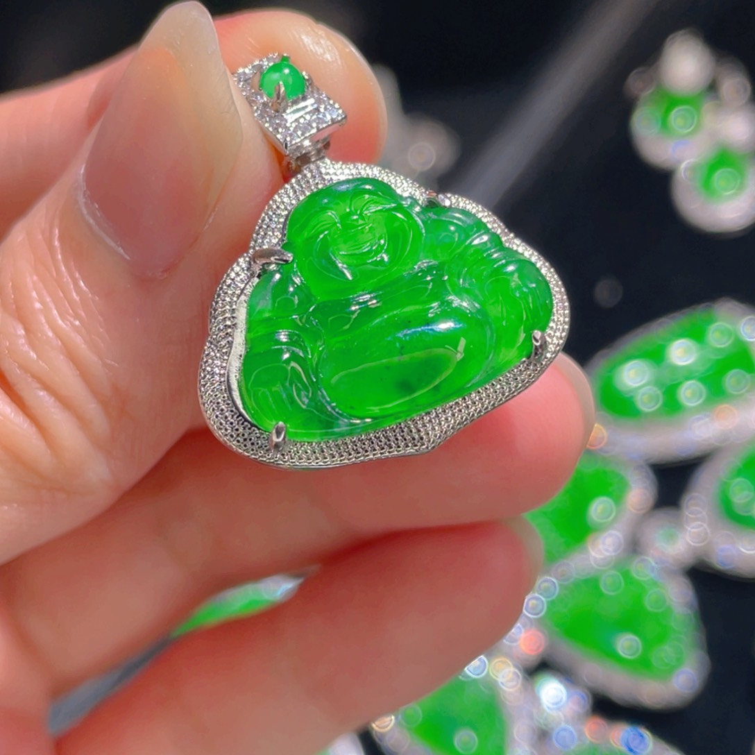 翡翠吊坠(不含链)未镶嵌