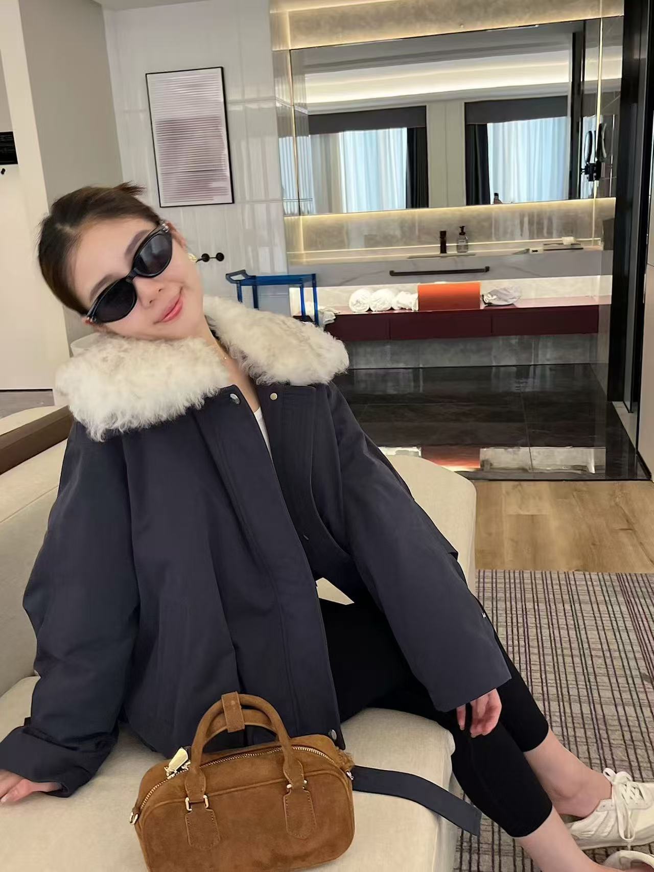 HJ时尚女装集合店秋冬韩系新品休闲风女装加厚时尚百搭