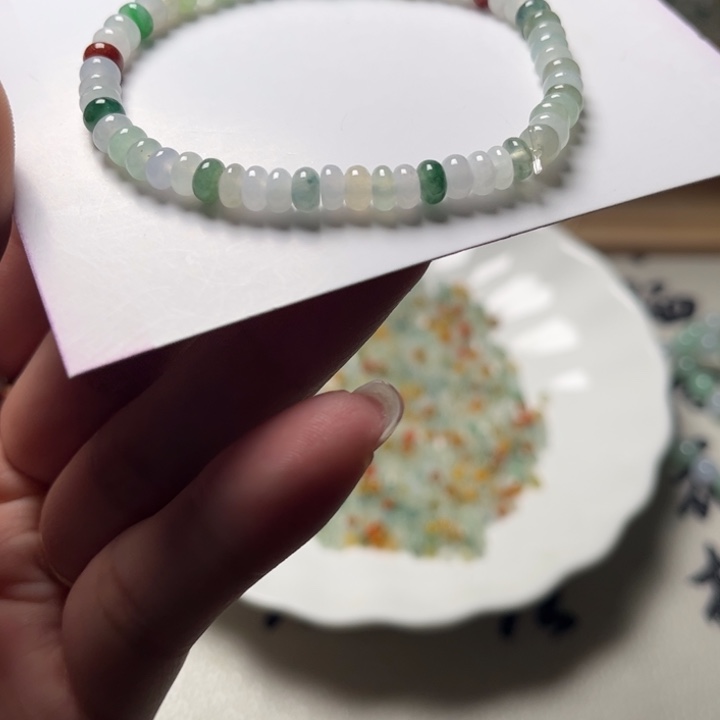 未镶嵌手串翡翠翡翠