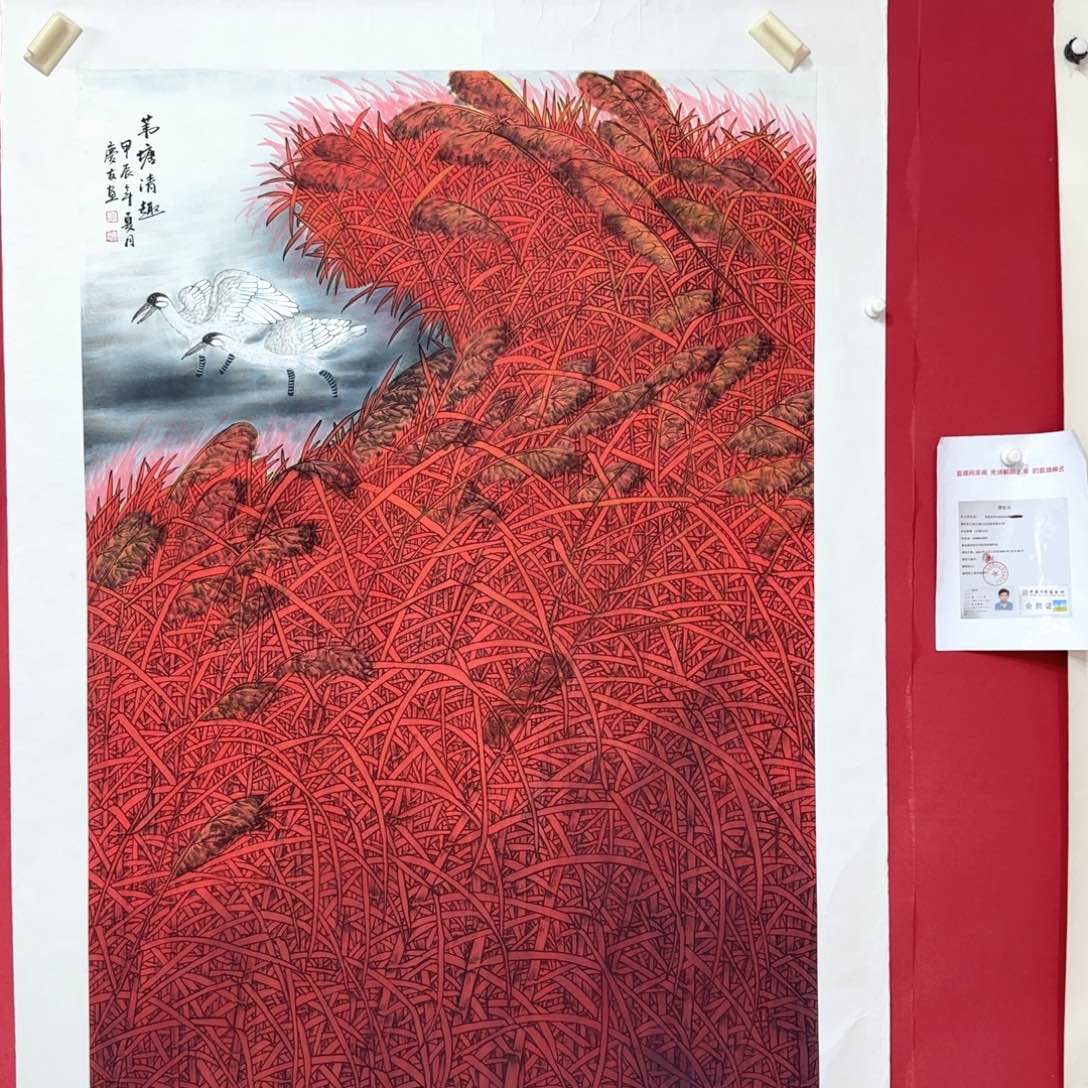 国画李老师经典画作