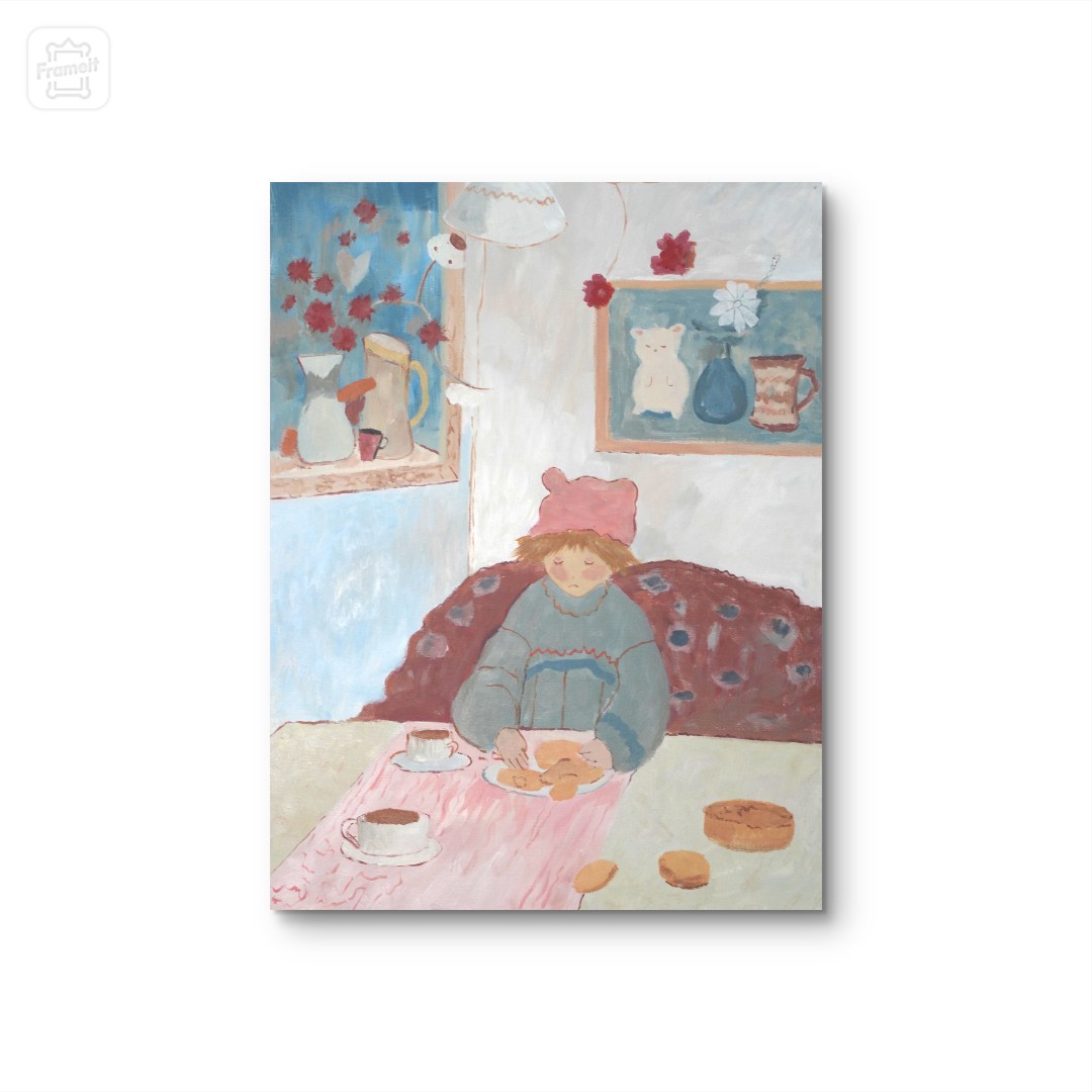 【童话小家3】 “60*80” No.302 纯手绘装饰画