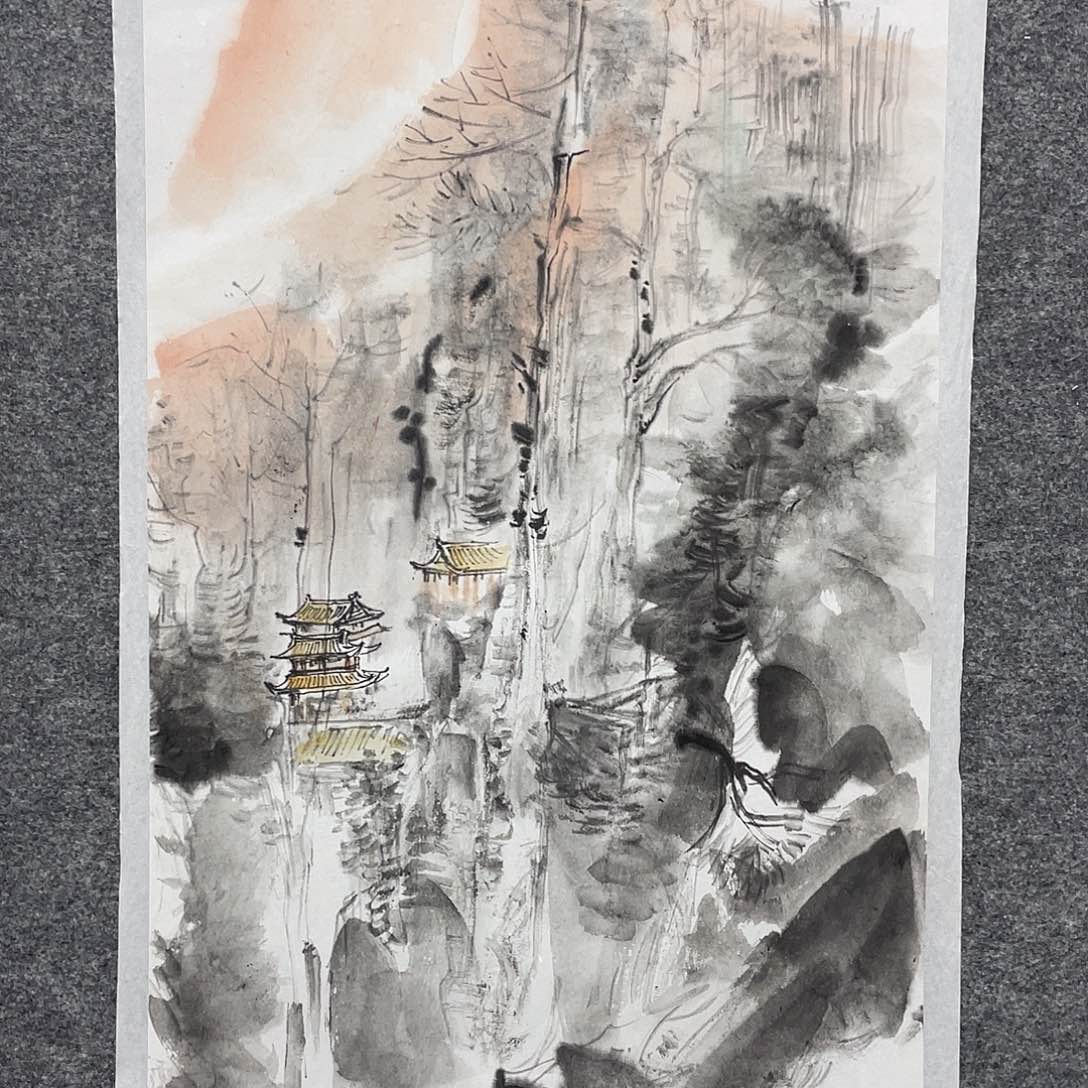 国画秦志磊老师国画