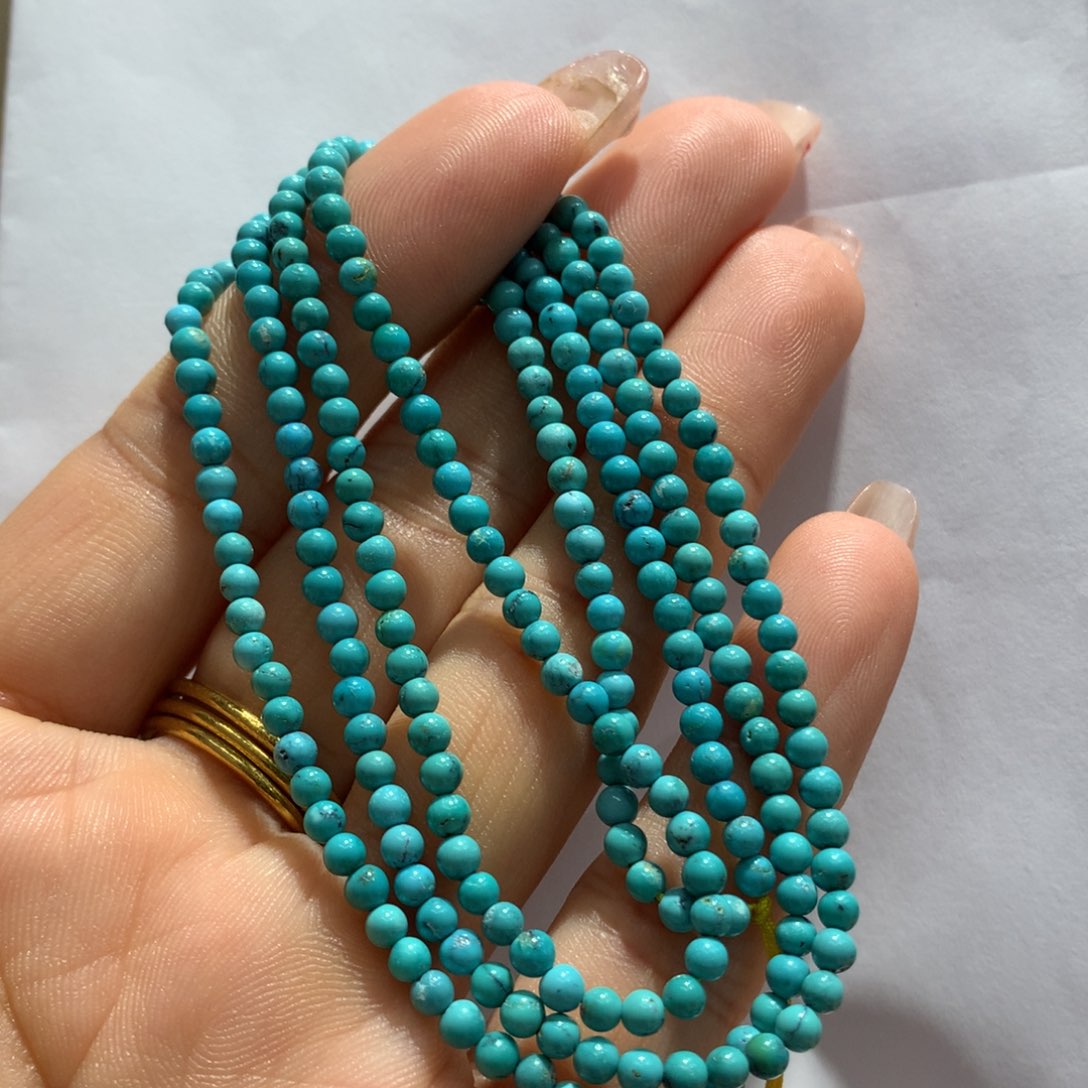 绿松石长链未镶嵌