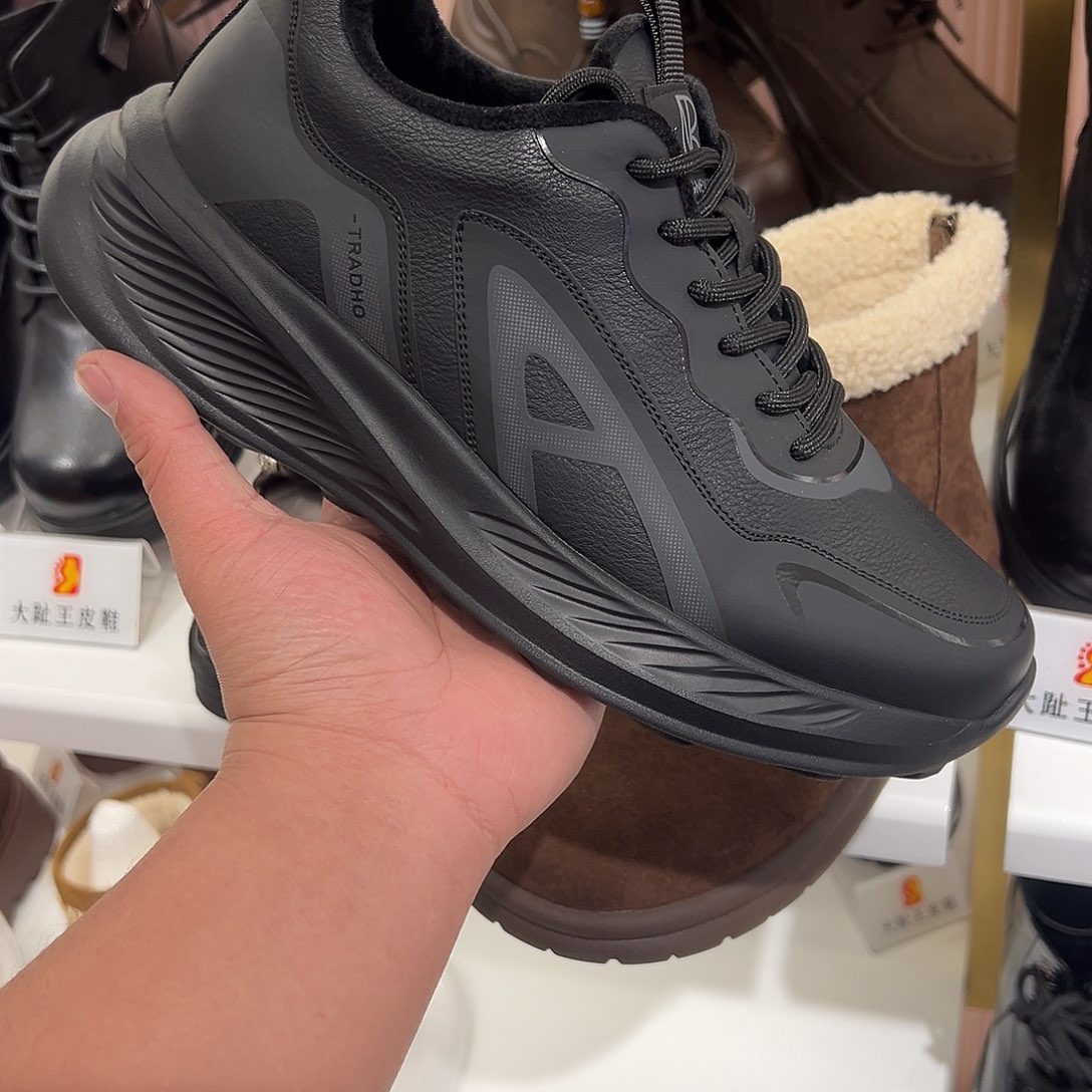 精***店男士运动鞋18D1627黑色40