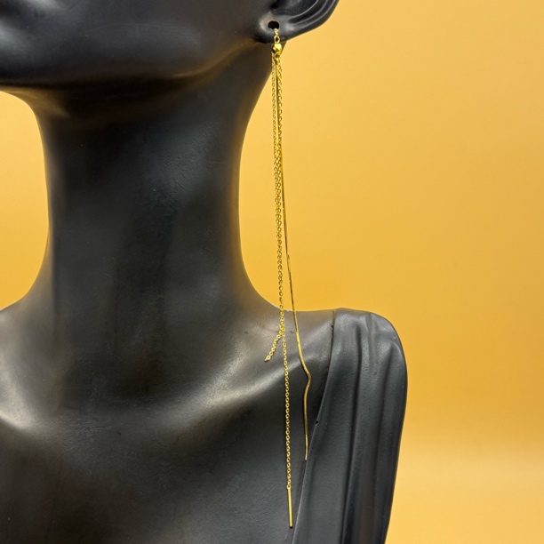 A播 3.76g足金999耳饰 e