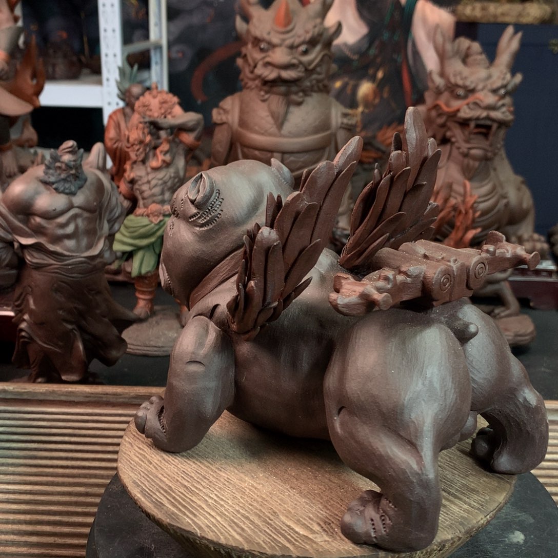 【闪购商品】紫砂紫砂工艺美术大师作品太*海