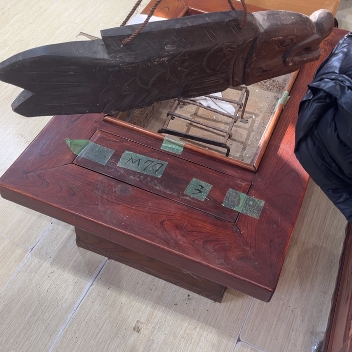 木中古工艺品摆件