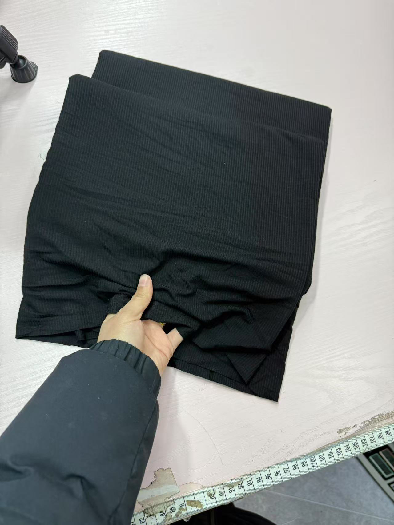 布料黑色蚕丝面膜T，1-1.5米可选多拍连裁