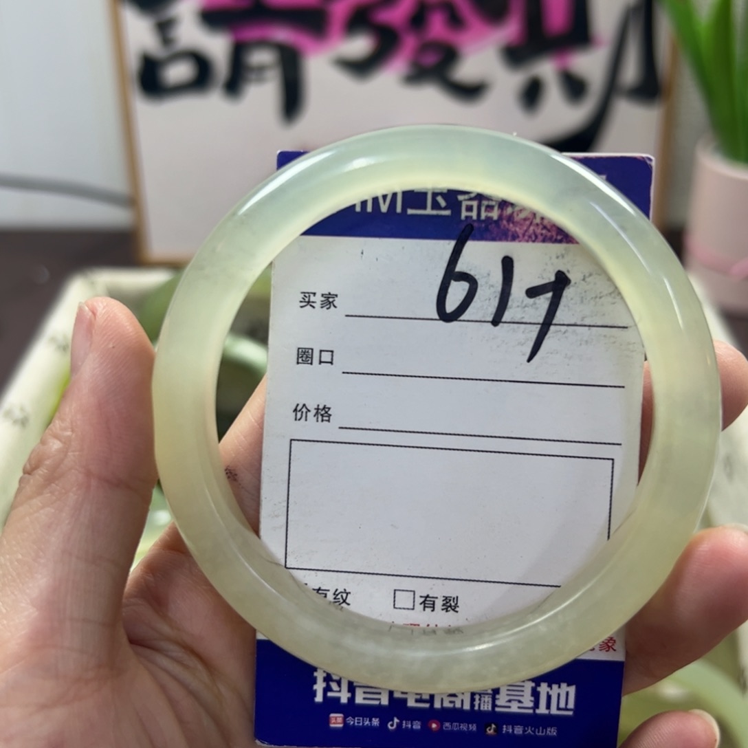 蛇纹石玉手镯未镶嵌198