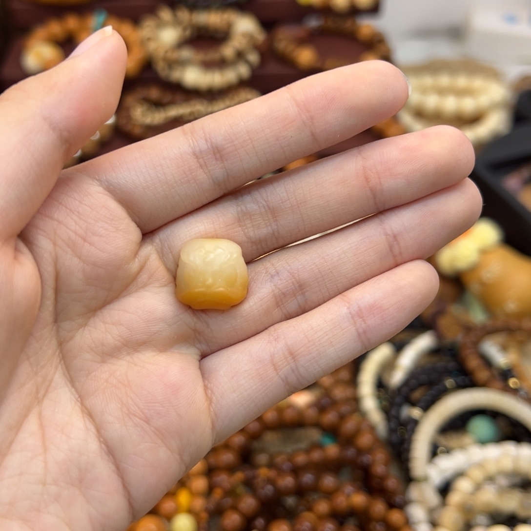 小***～手串猴头核桃醒狮配件