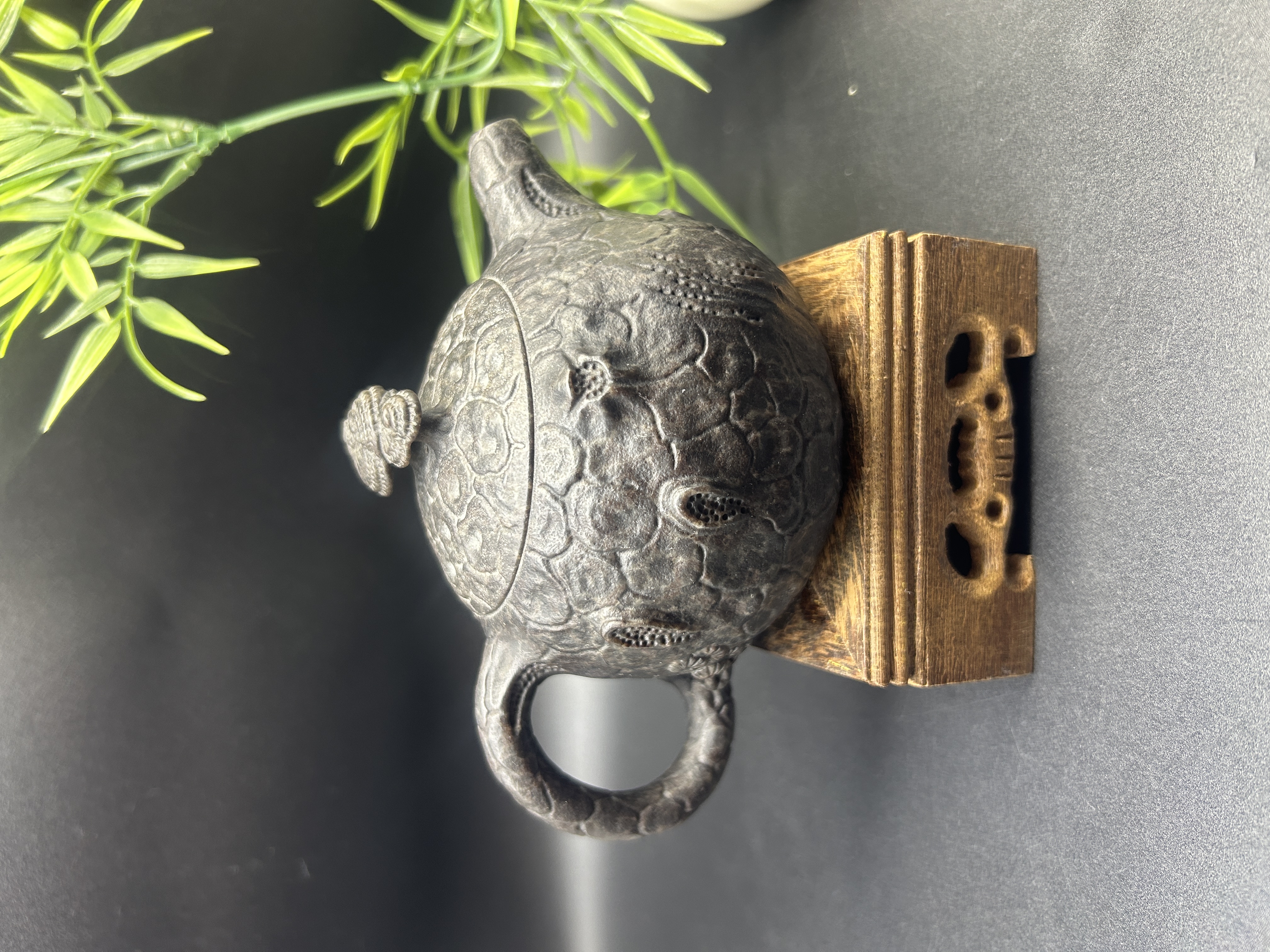 冰碛岩石壶供春全玉化透光