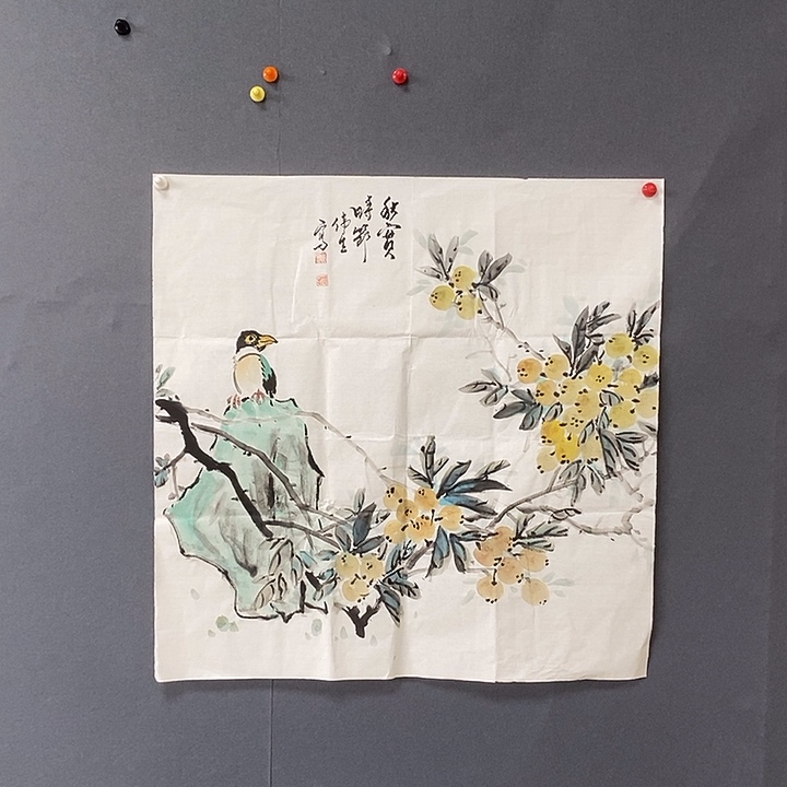 国画68/68何伟生手绘画心