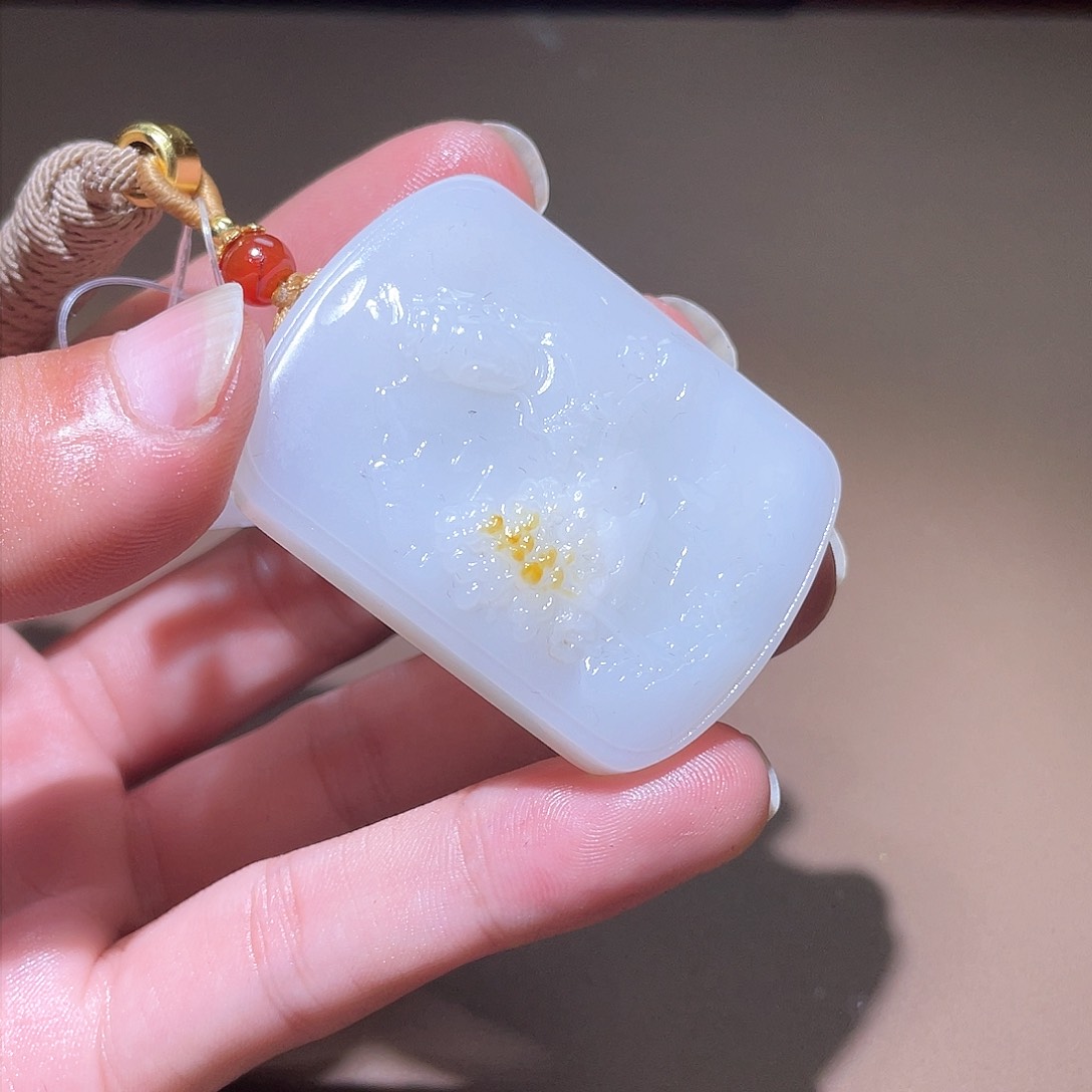 和田玉颈饰未镶嵌Z6