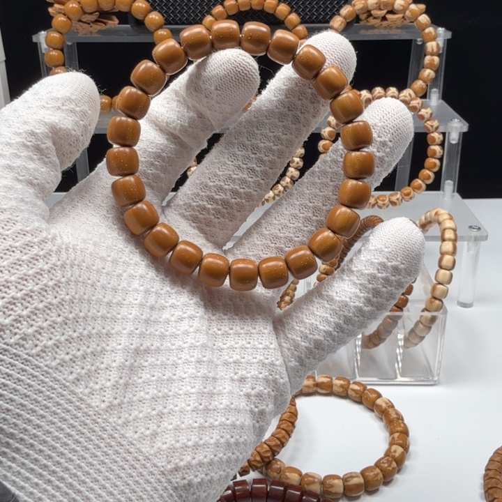 我***莎紫金鼠手串实心 紫金鼠 老型 9.5mm