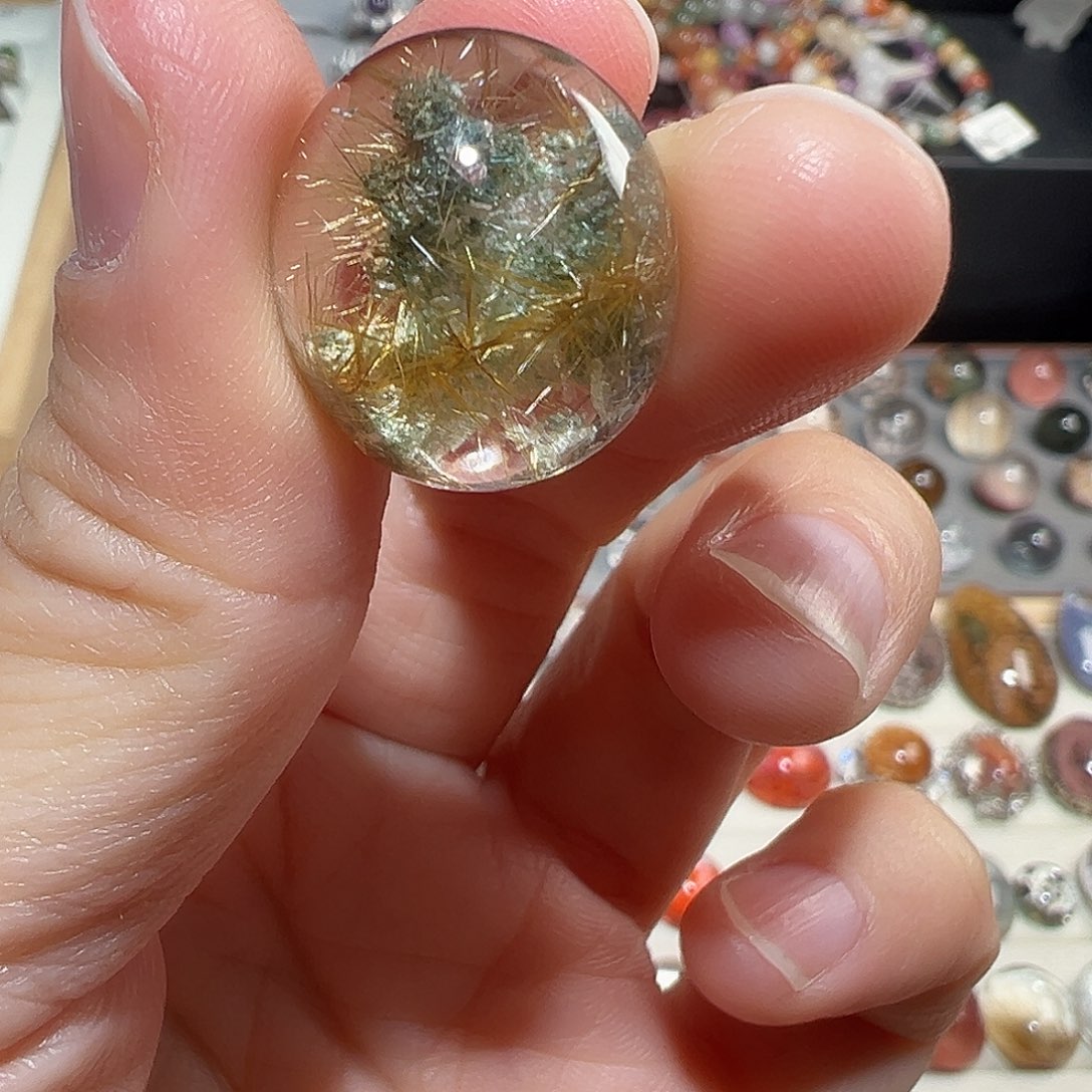 ****.水晶戒指银S925镶嵌定制款不退换