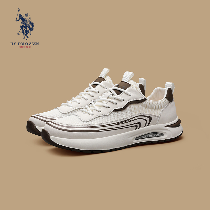 U.S.POLO ASSN.户外透气跑步登山运动休闲鞋时尚百搭轻便减震男鞋