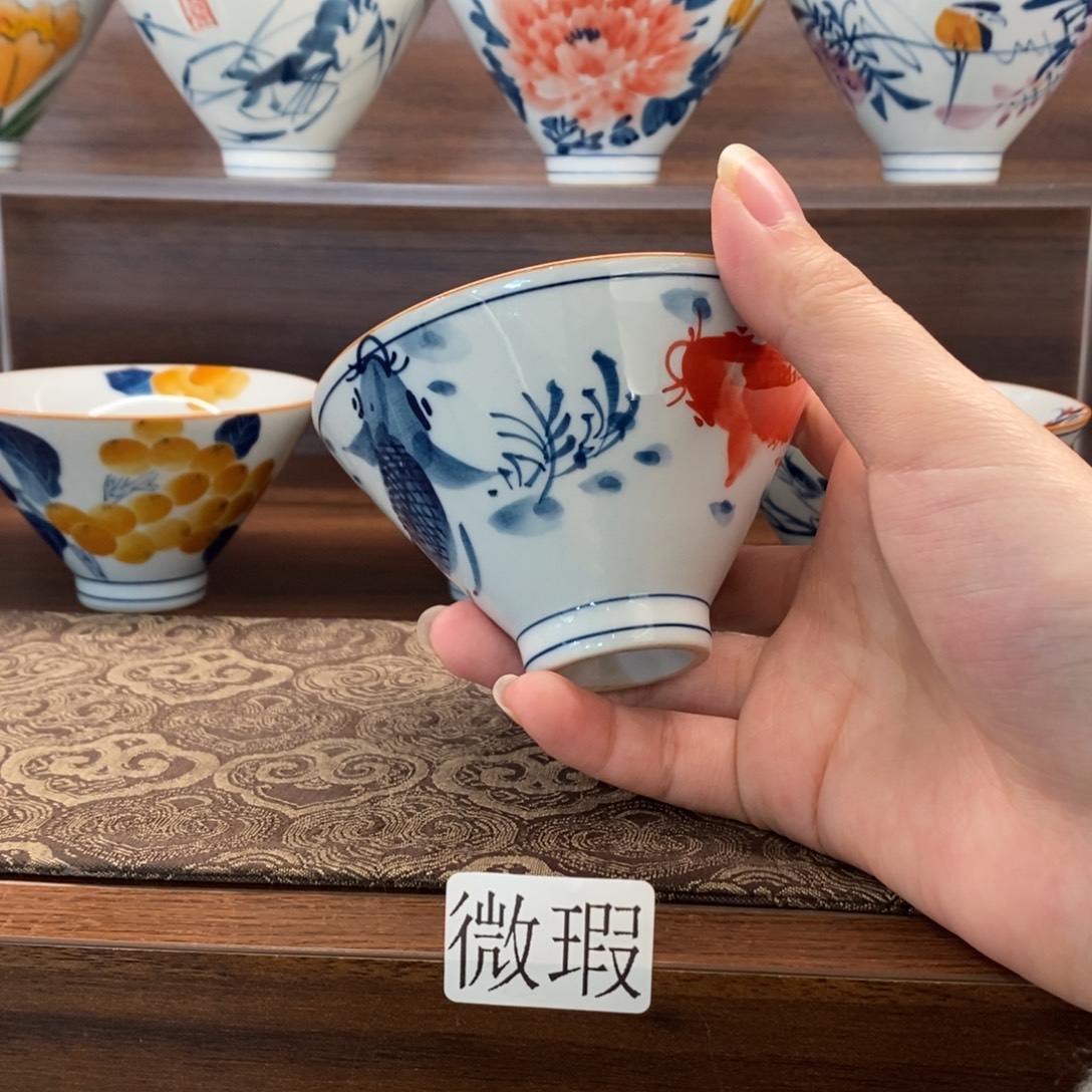 釉下彩手工绘制手工绘制