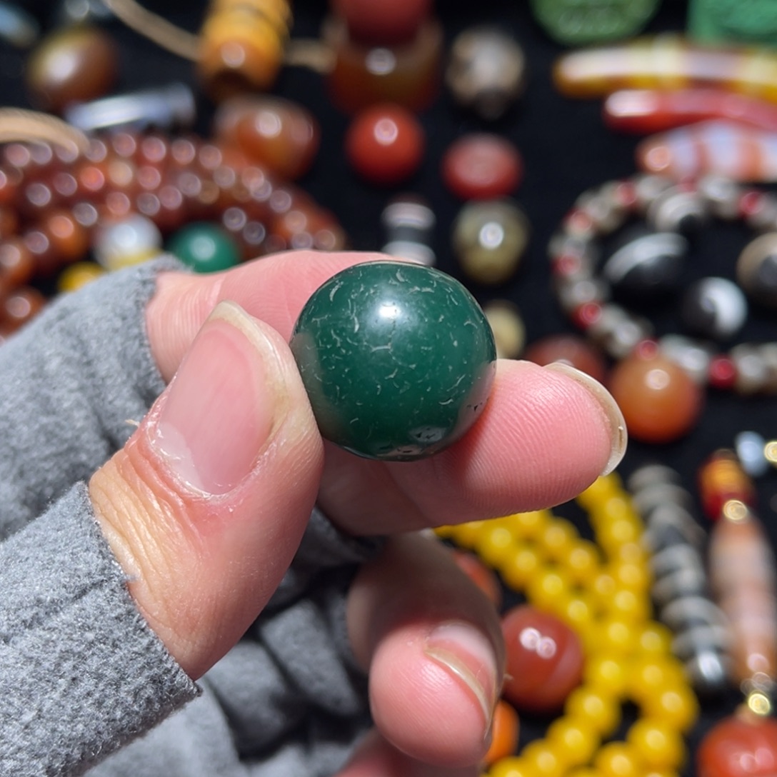 玛瑙/玉髓合金玛瑙单珠