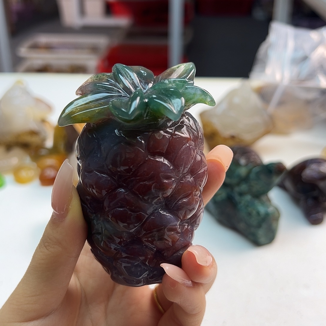 众***安玛瑙/玉髓未镶嵌项链