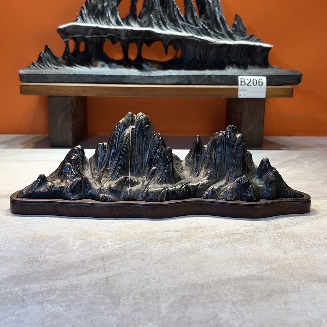 摆件?**杰灵璧石奇石摆件 