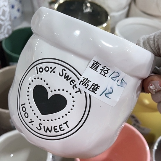 陶瓷外贸尾货多肉绿植陶瓷花盆