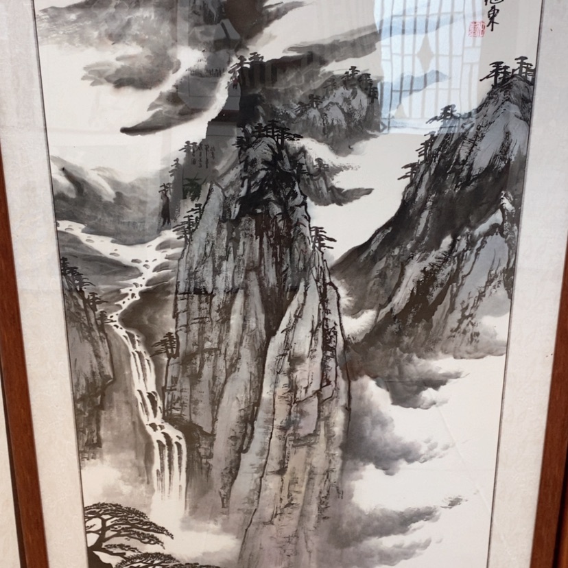 【闪购商品】国画手绘国画带框