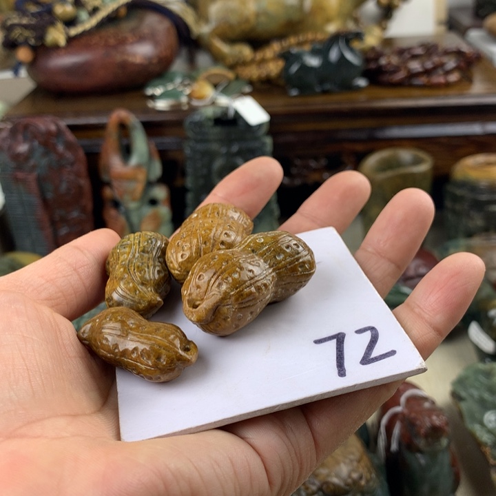 董***会岫岩河磨玉（透闪石质玉）未镶嵌珠宝奇石
