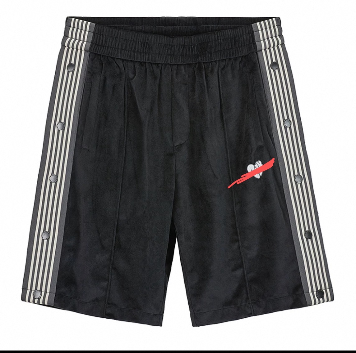 【C-O-N-K】小羊丝绒排扣中短裤【原包原吊】休闲时尚百搭款