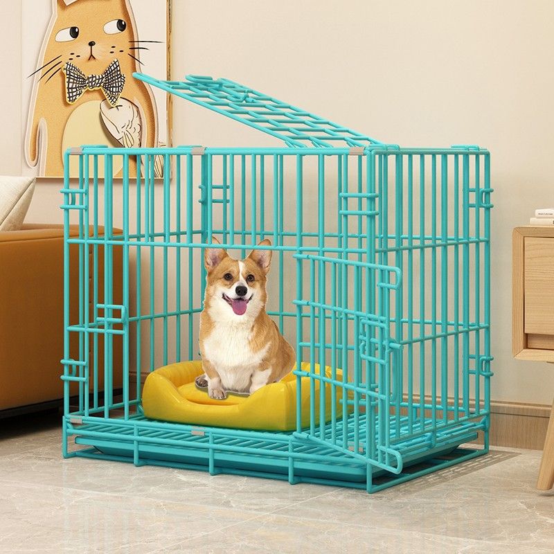 宠物笼子中小型犬猫笼家用室内带厕所可拆卸