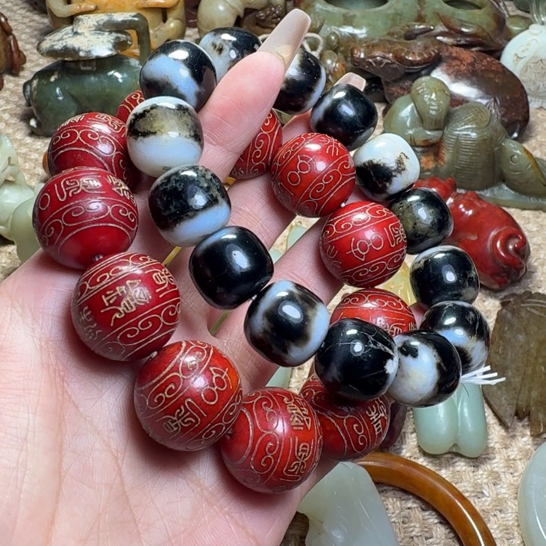 日***辉白玉菩提吊坠挂件