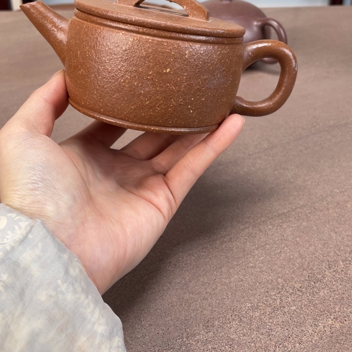 段泥茶壶汉瓦160毫升