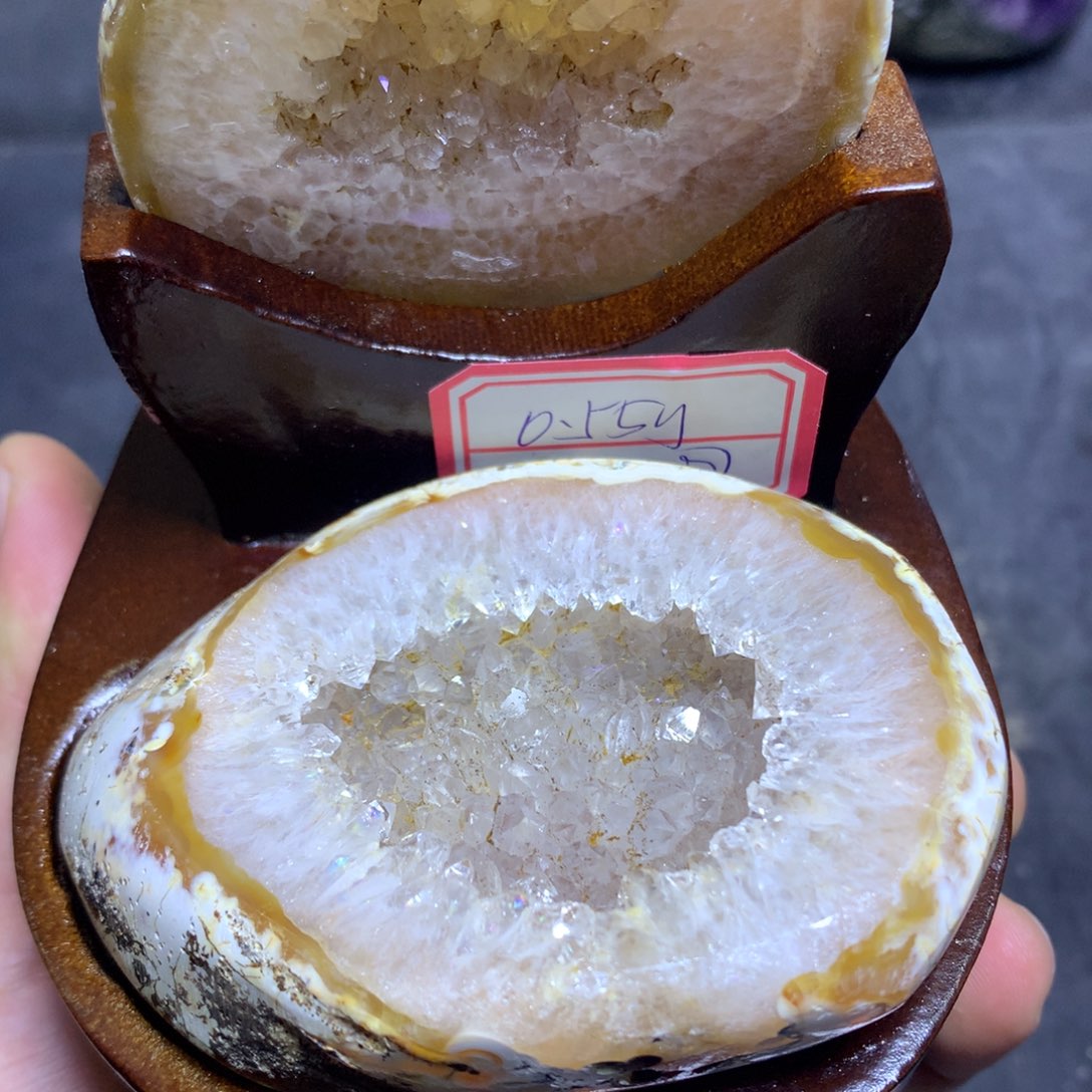 水晶摆件未镶嵌聚宝盆