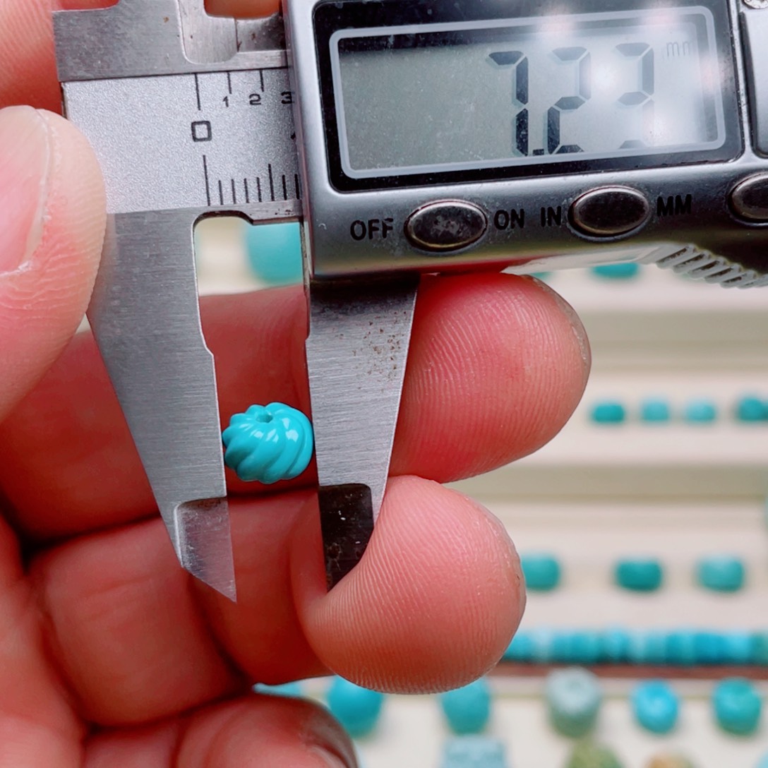 未镶嵌绿松石吊坠(不含链)