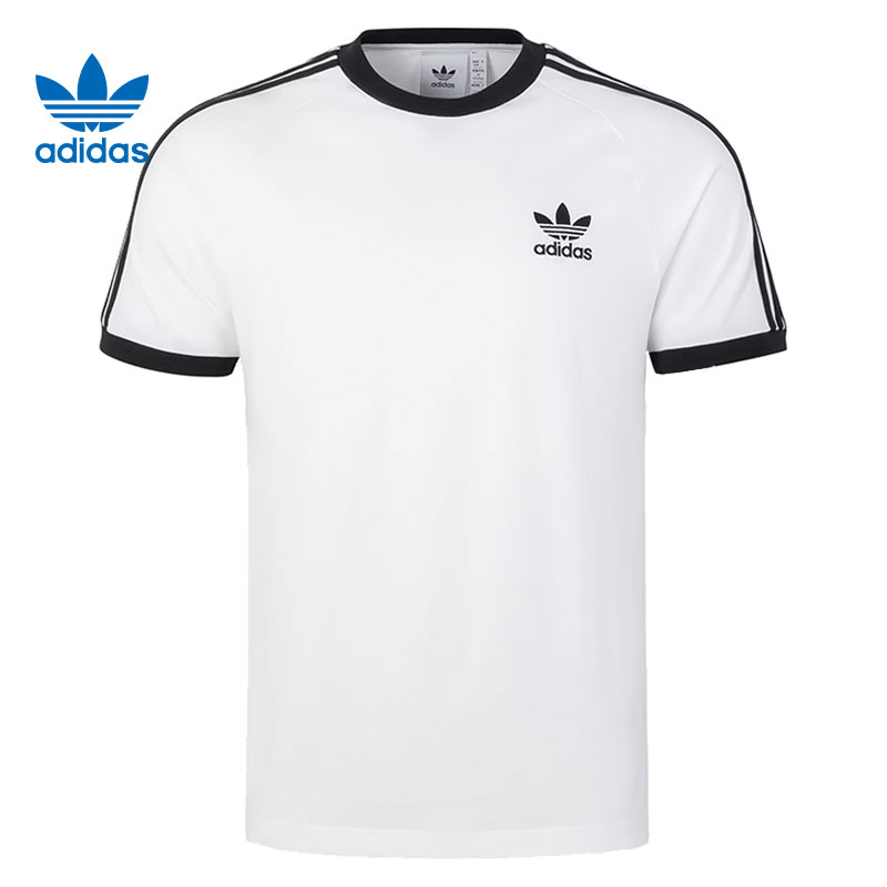 【流光风】adidas阿迪达斯三叶草男子运动潮流休闲短袖T恤KB2460