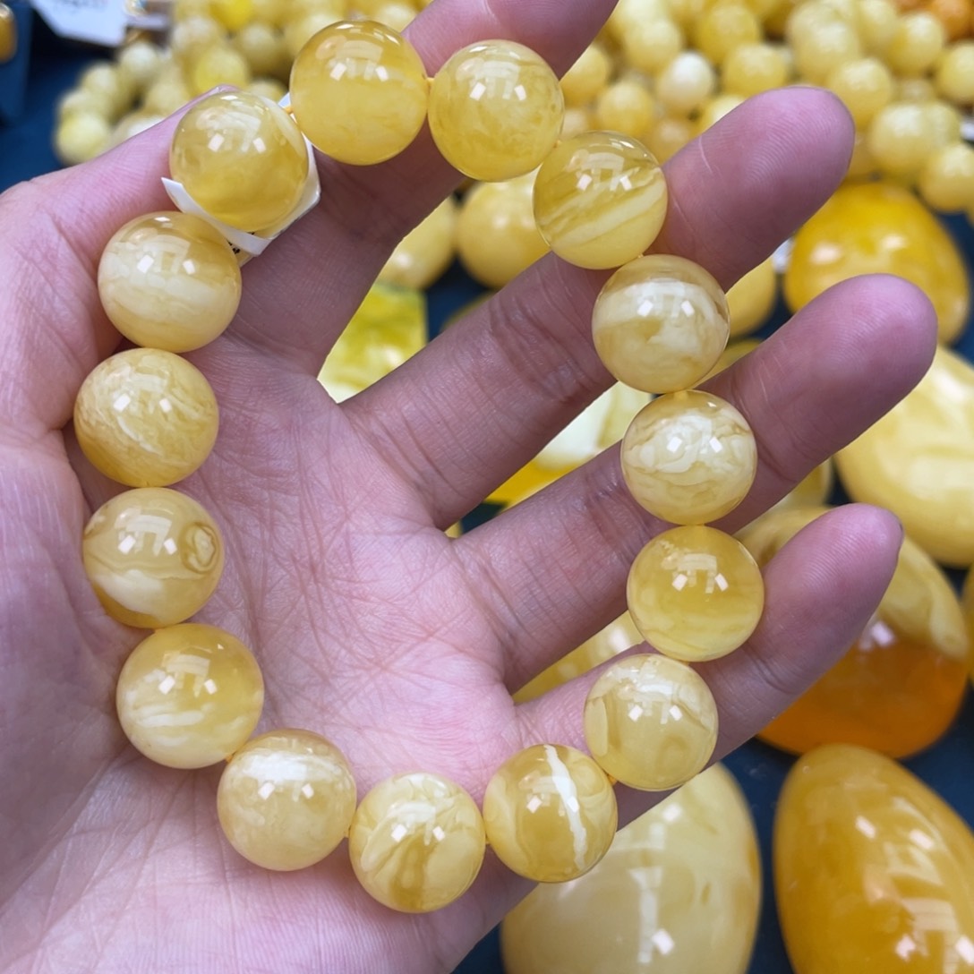 琥珀裸石未镶嵌琥珀蜜蜡w 328