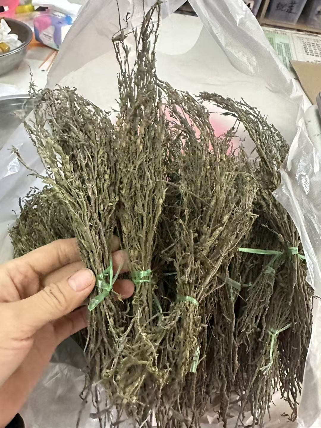 广西独脚金矮脚 根茎 新货自然晒干土货  一把代表一件包邮